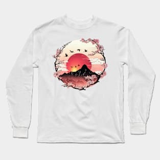 Sunset Mount Zen Long Sleeve T-Shirt